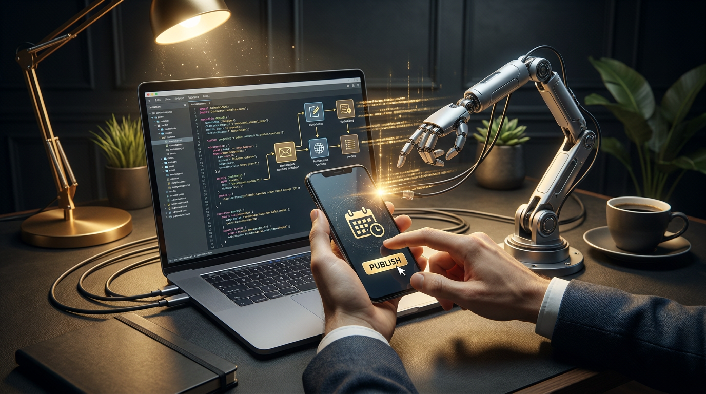 KI-Blogartikel automatisch posten: 7 Fragen im Check